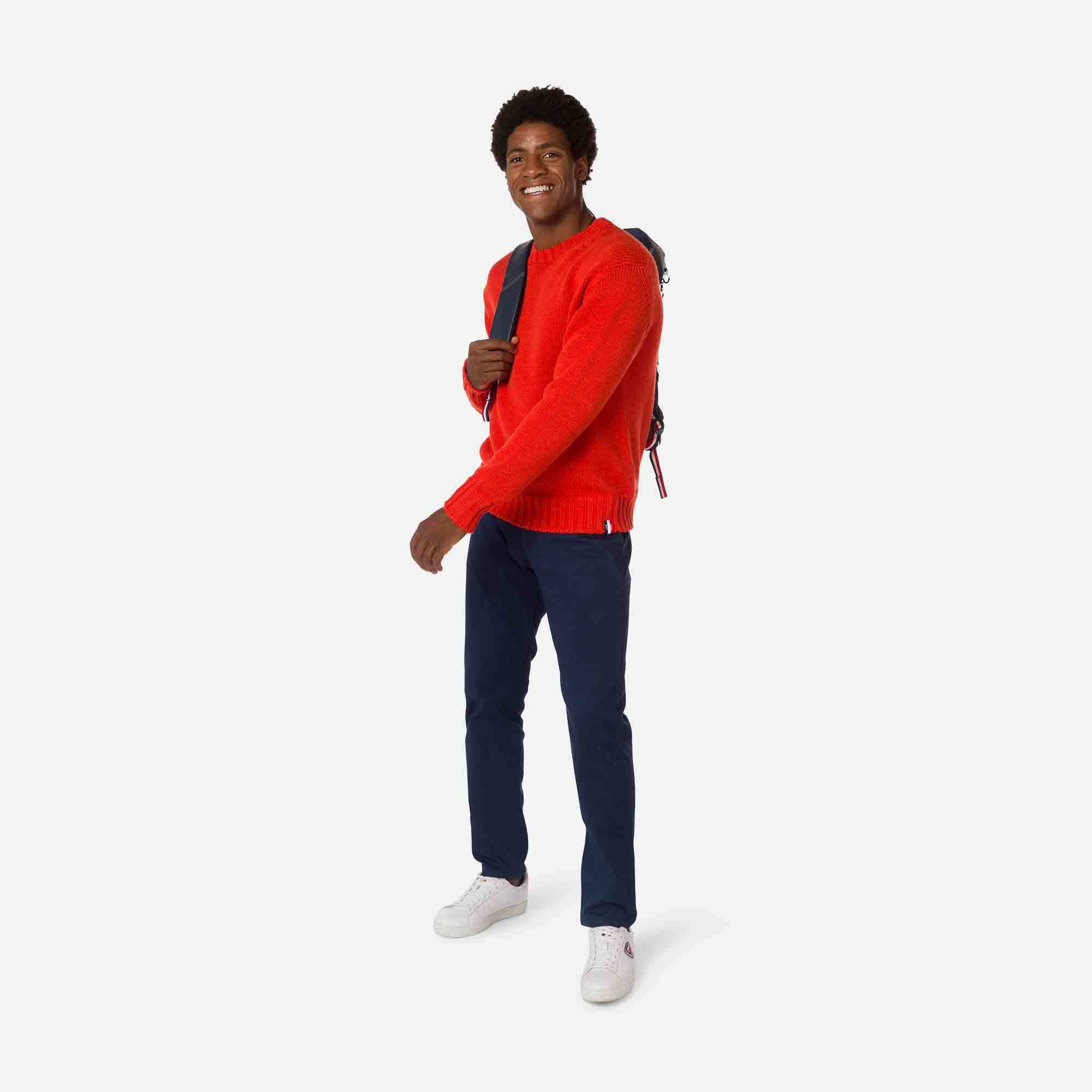 Pull Over en maille à col rond Homme