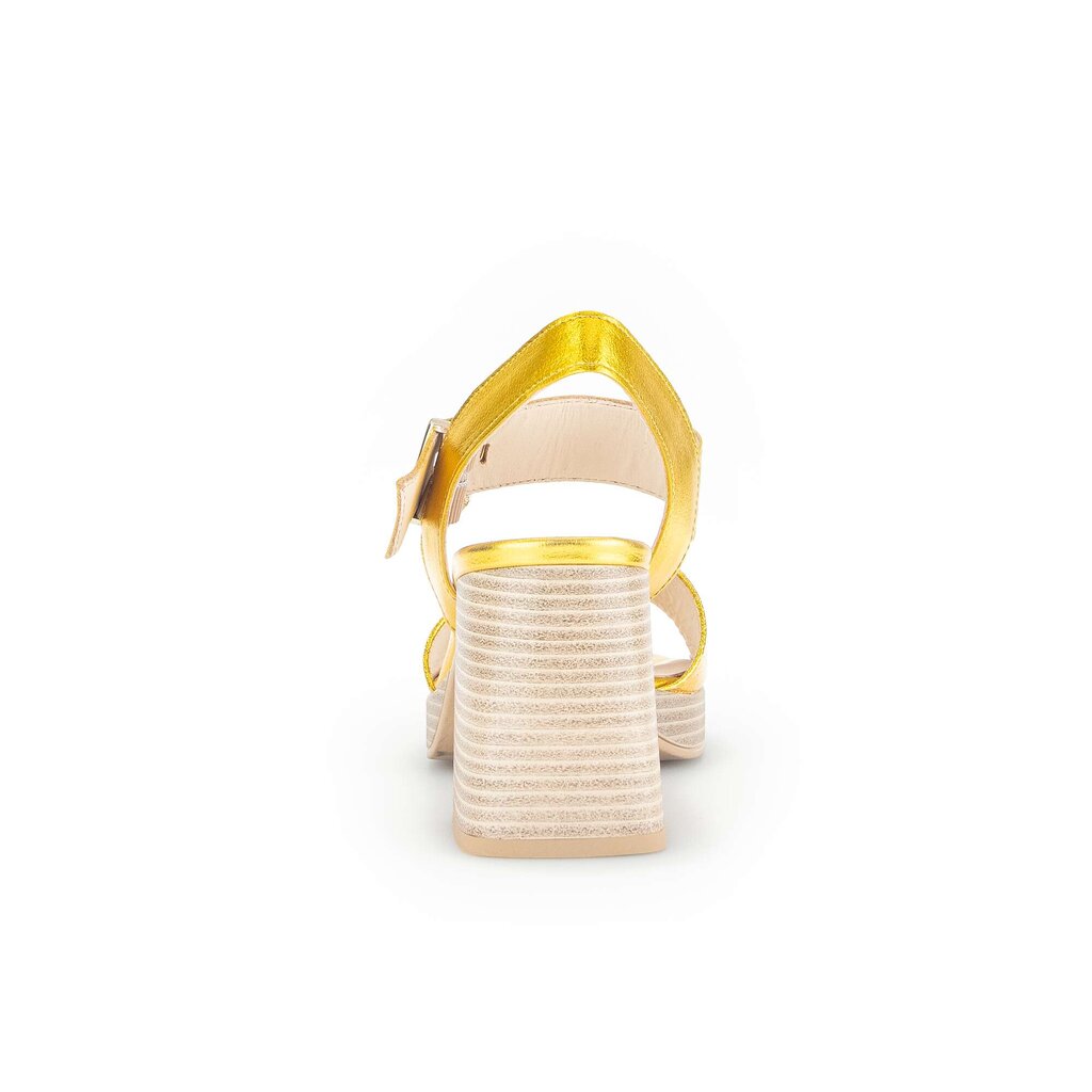 Gabor fashion Plateau Sandale gelb