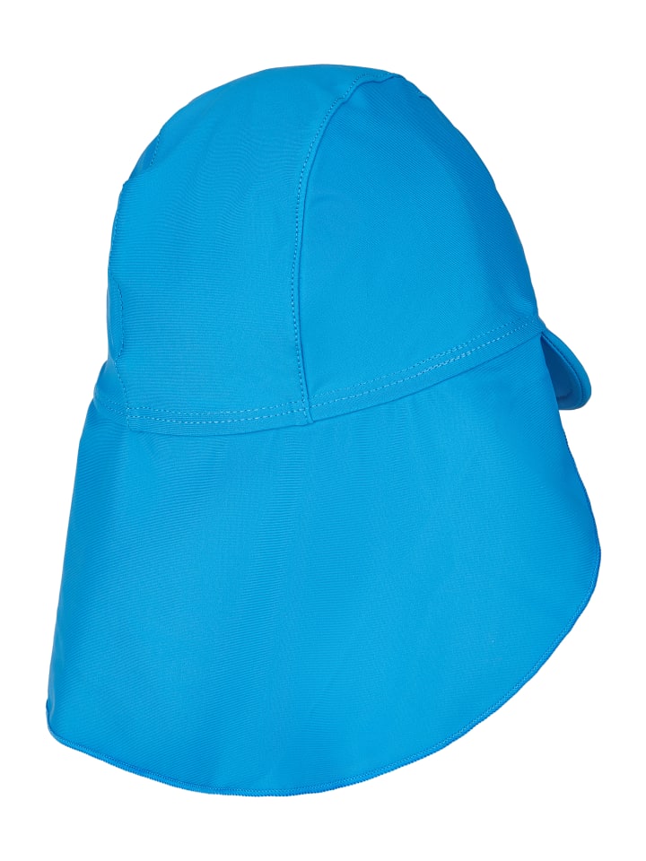 Sterntaler Bademütze mit Nackenschutz uni in blue günstig kaufen