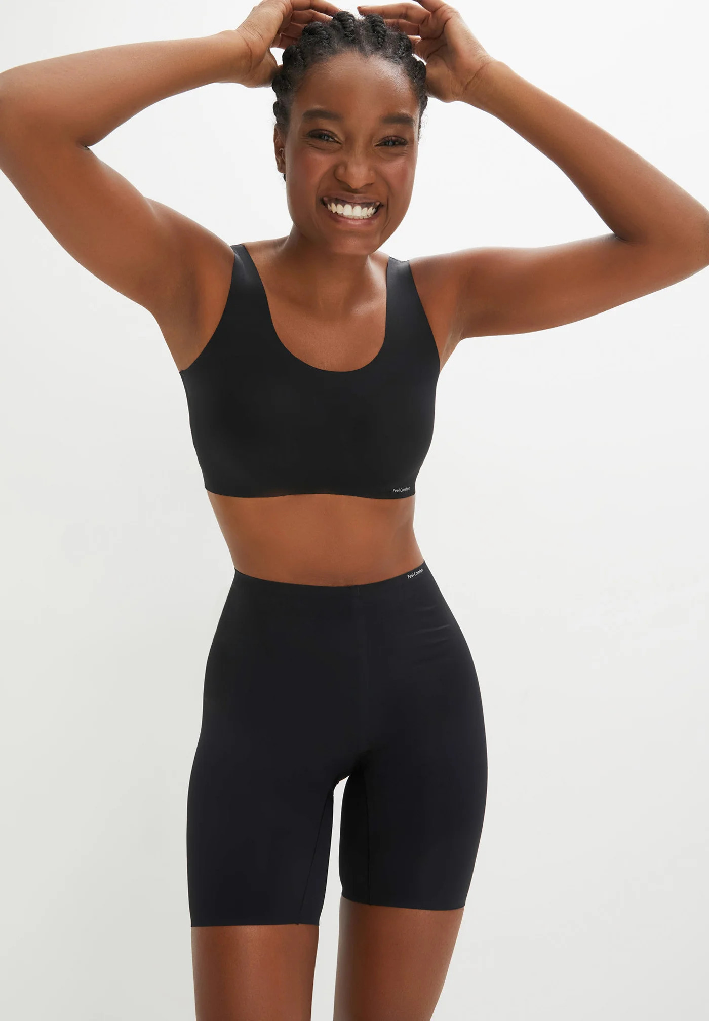Bonprix FEEL COMFORT LASERCUT RADLER - Pantalones cortos