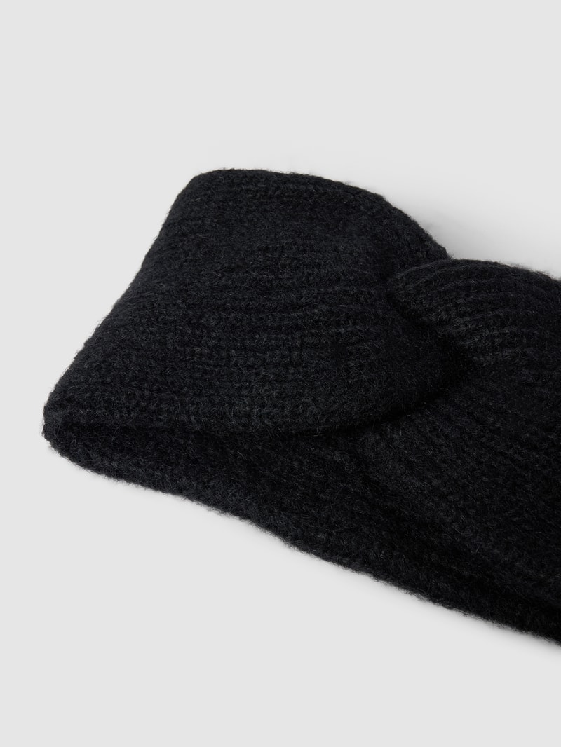 Stirnband mit Knoten-Detail in schwarz