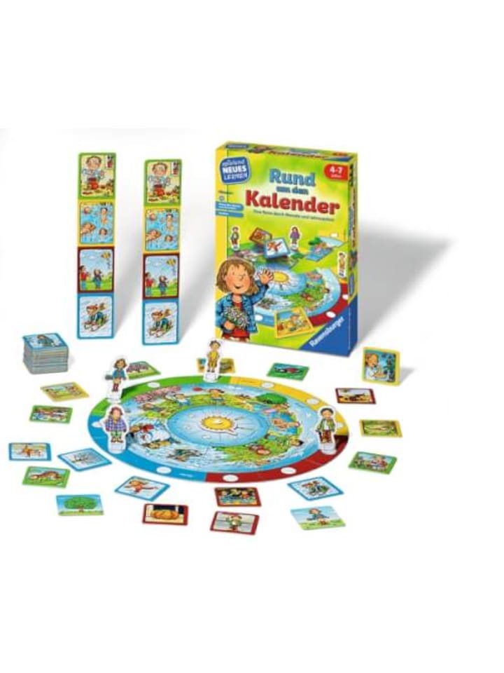 Ravensburger Brettspiel Rund um den Kalender, 4-7 Jahre günstig kaufen onesize