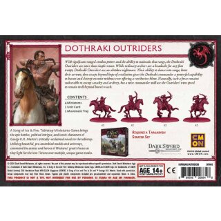 ** % SALE % ** A Song of Ice & Fire: Targaryen Dothraki Outriders (EN)