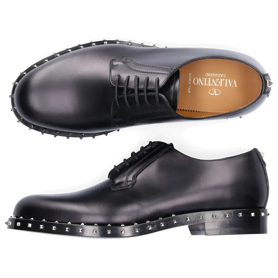 Valentino Garavani - Businessschuhe DERBY Kalbsleder - schwarz