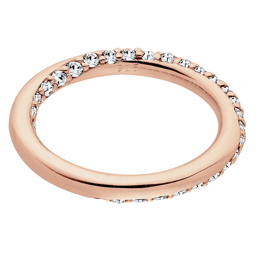 Elli Elli Bague Bandring Kristalle Silber Bague