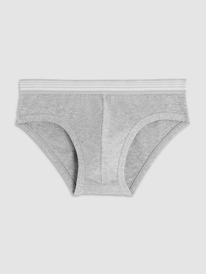 COTONELLA 2er-Set: Slips in Grau/ Dunkelblau günstig kaufen
