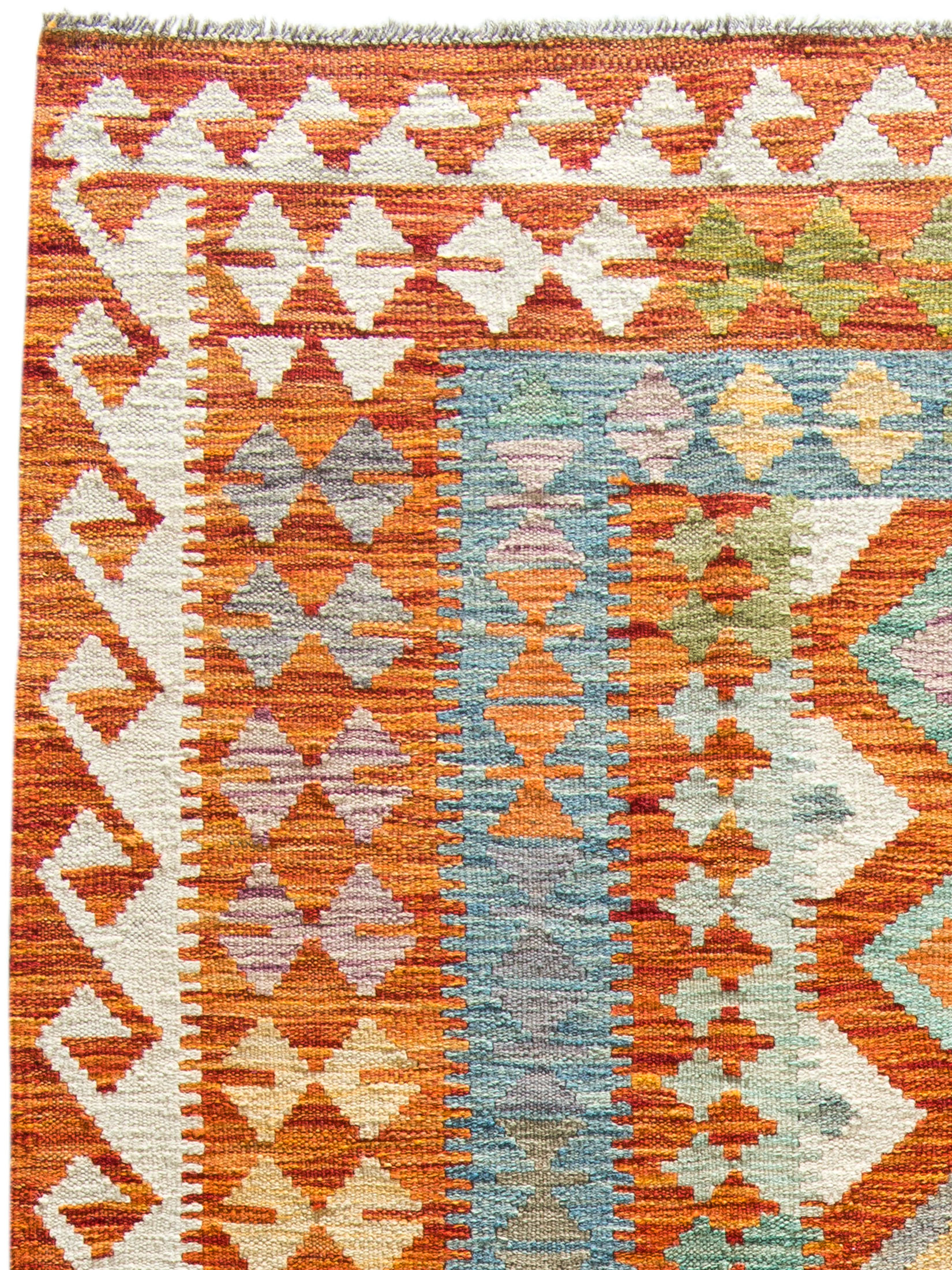 Afghan Kelim ca. 197 x 287 cm, Unikat / Einzelstück