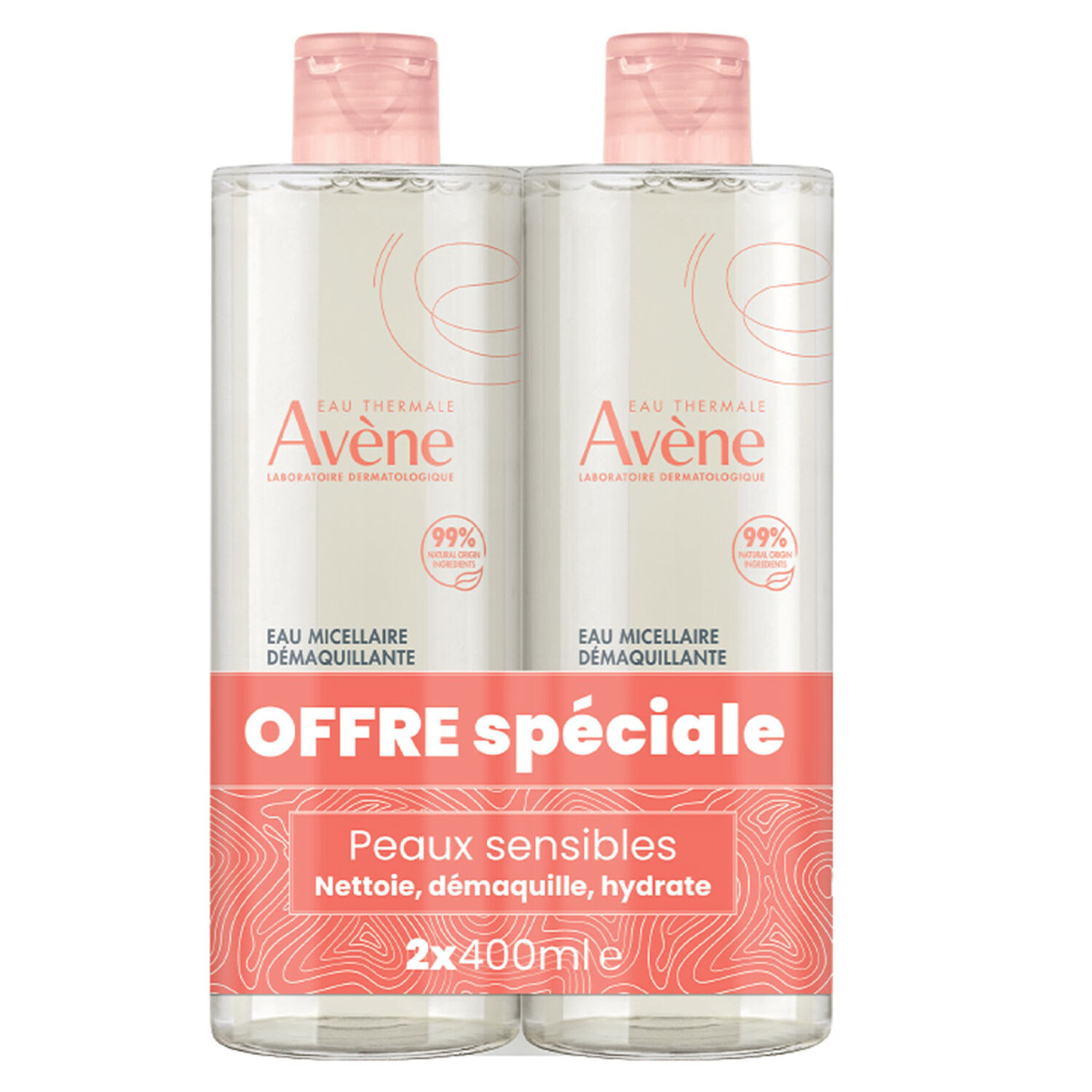 Eau Thermale Avène Les essentiels - Visage Yeux Lèvres Eau micellaire démaquillante