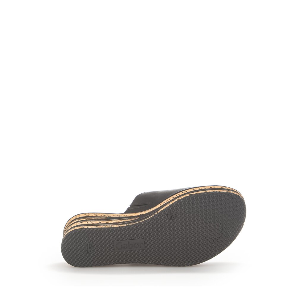 Gabor fashion Pantolette schwarz