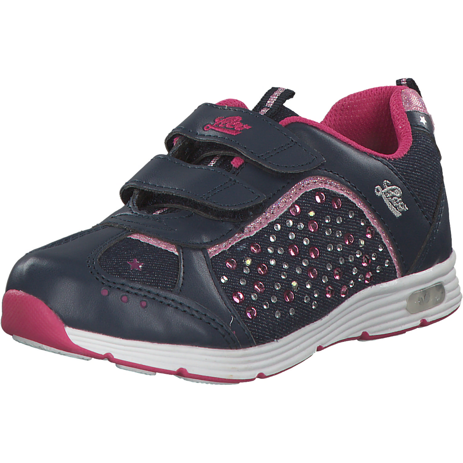 Geka Shine V, Sneakers Low, Kinder, dk navy/violet