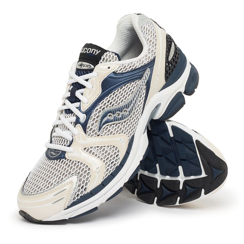 Saucony Progrid Triumph 4 white/navy