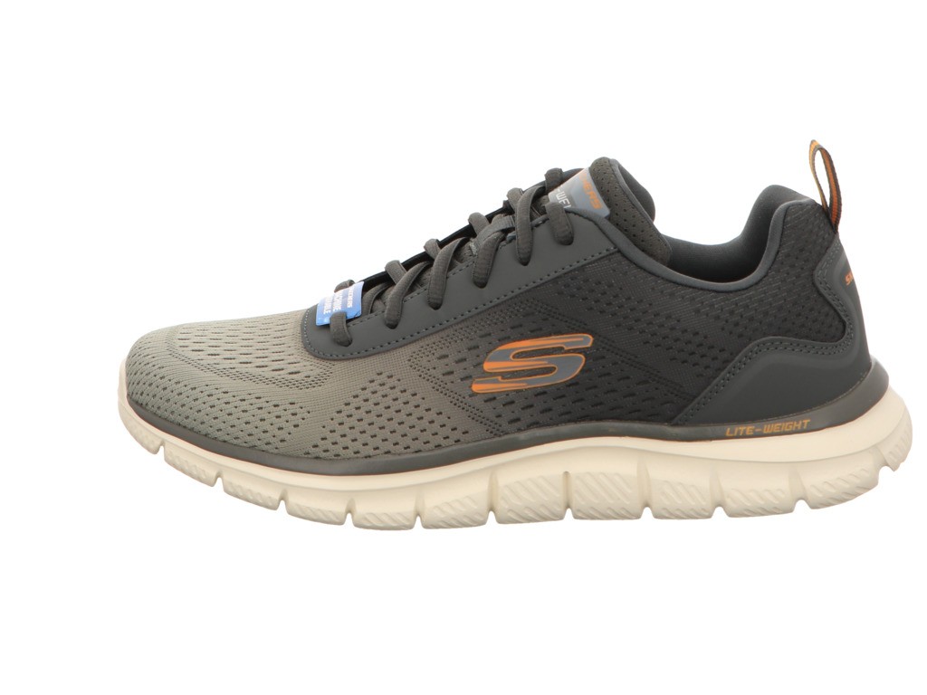 SKECHERS Freizeit Schnürer khaki TRACK RIPKENT