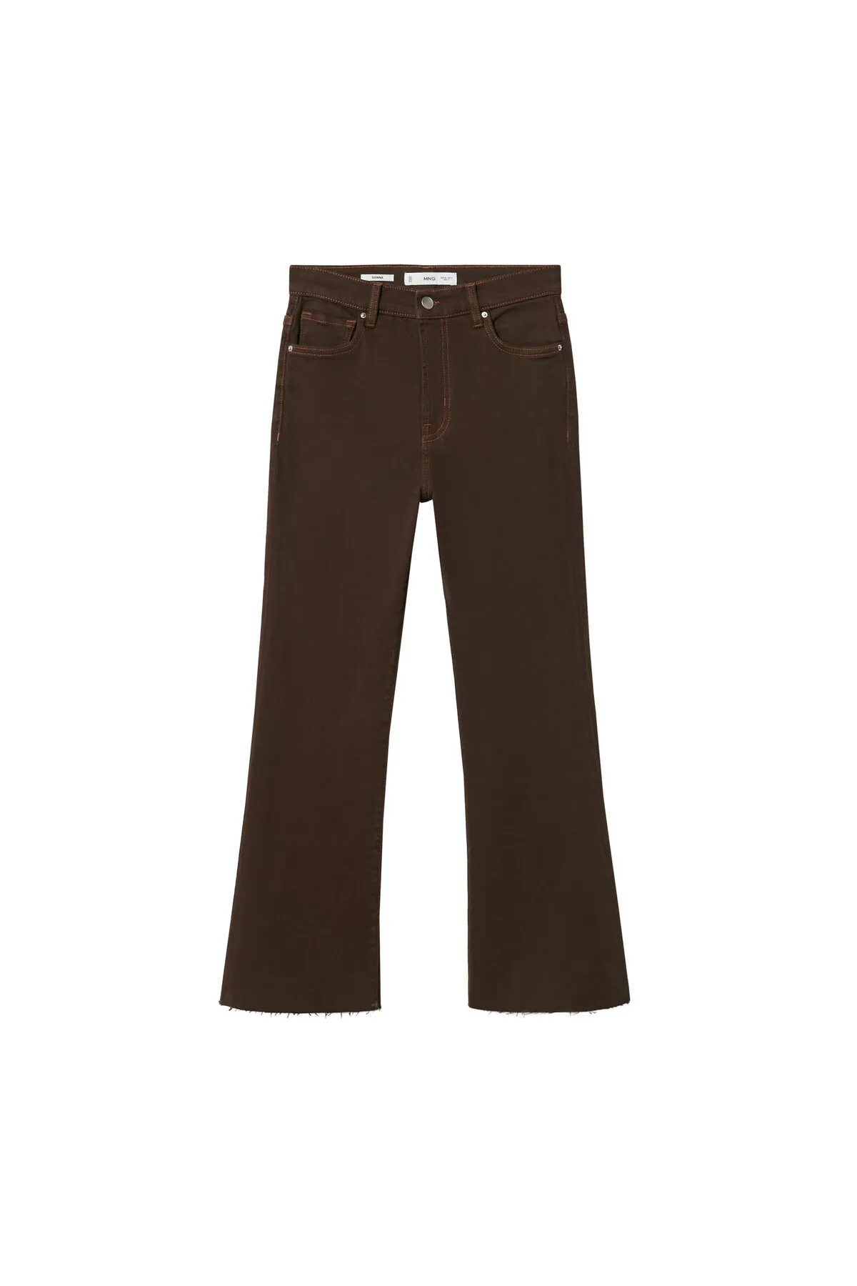 MANGO  Braune Damenjeans 37045134
