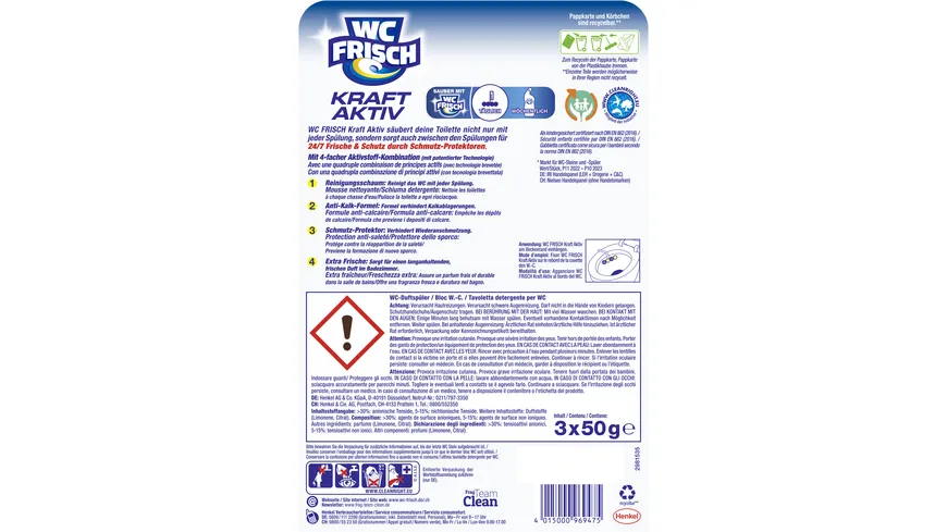 WC FRISCH Kraft-Aktiv Lemon