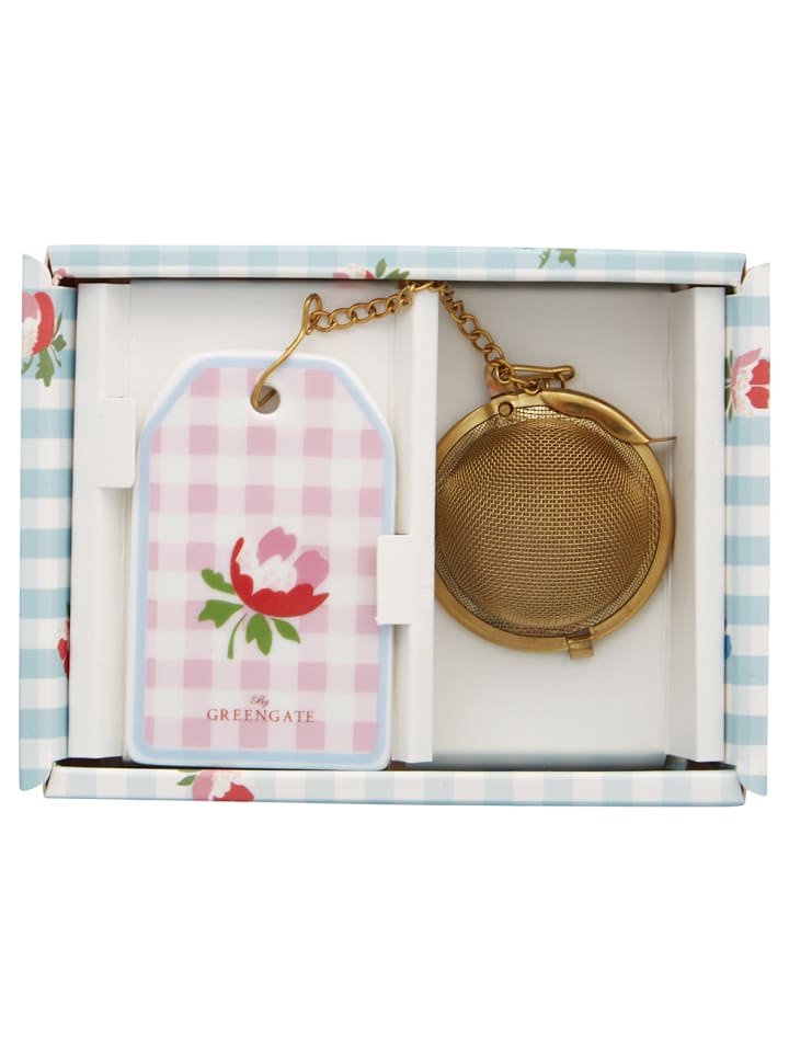 Greengate Tee Ei VIOLA PALE PINK Rosa mit Kette günstig kaufen onesize