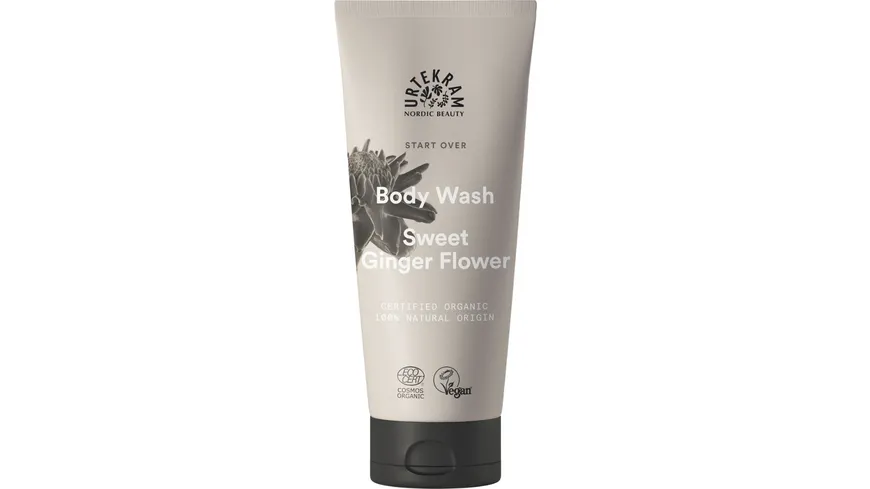 URTEKRAM Body Wash Sweet Ginger Flower 200 ml