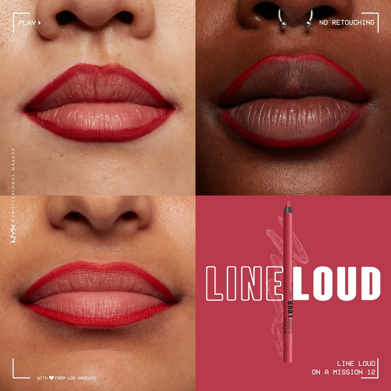 Lip Line Loud ajakkontúr ceruza - Szájceruza