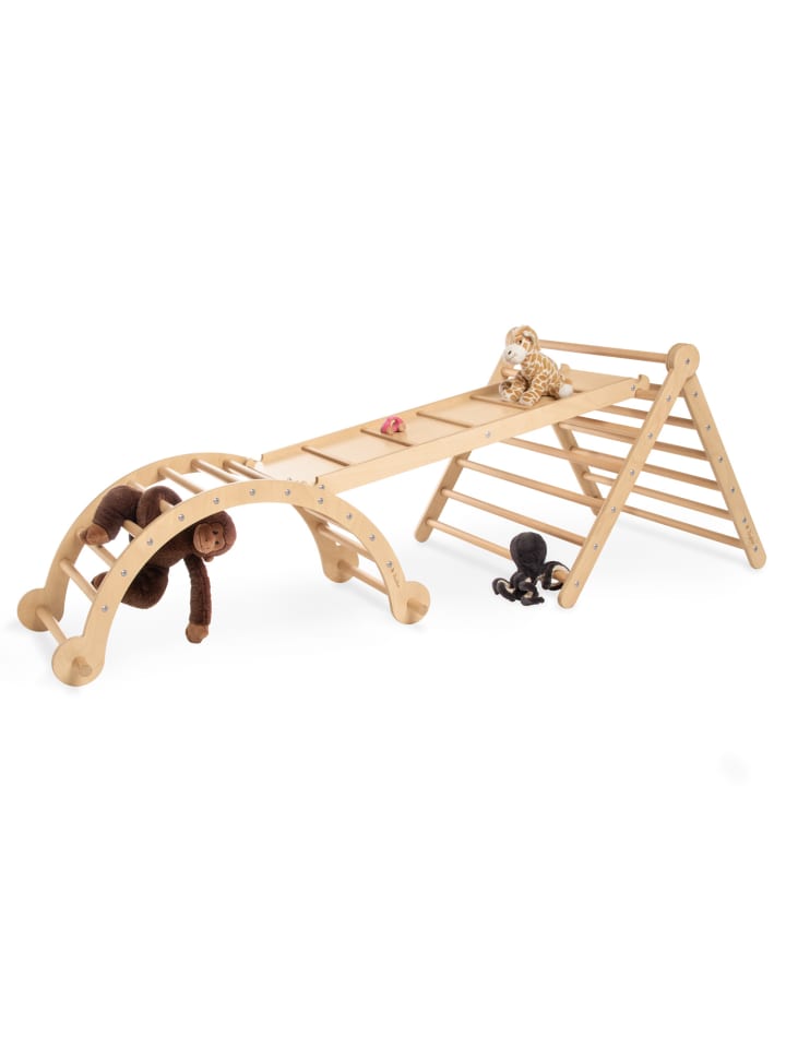 Pinolino 3-tlg. Kletterset 'Kari' in natur günstig kaufen onesize