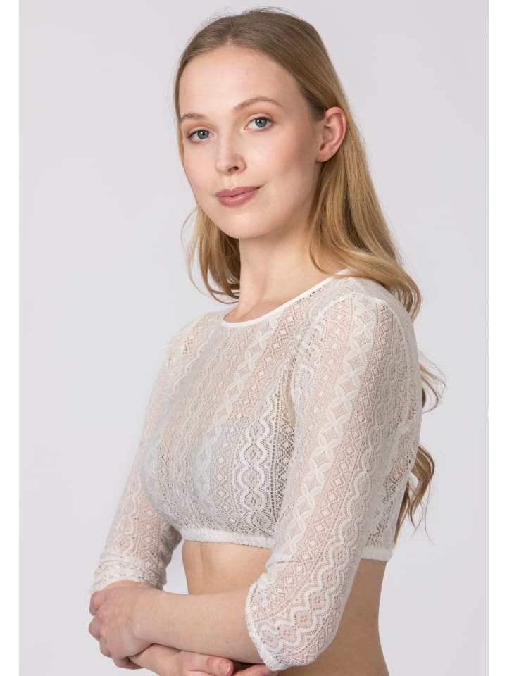 Stockerpoint Stockerpoint Dirndlbluse Viara in weiss günstig kaufen