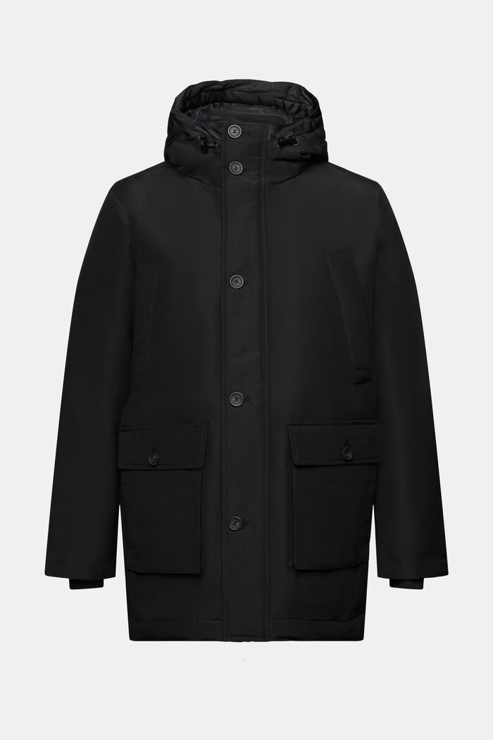 Daunenjacke mit Kapuze