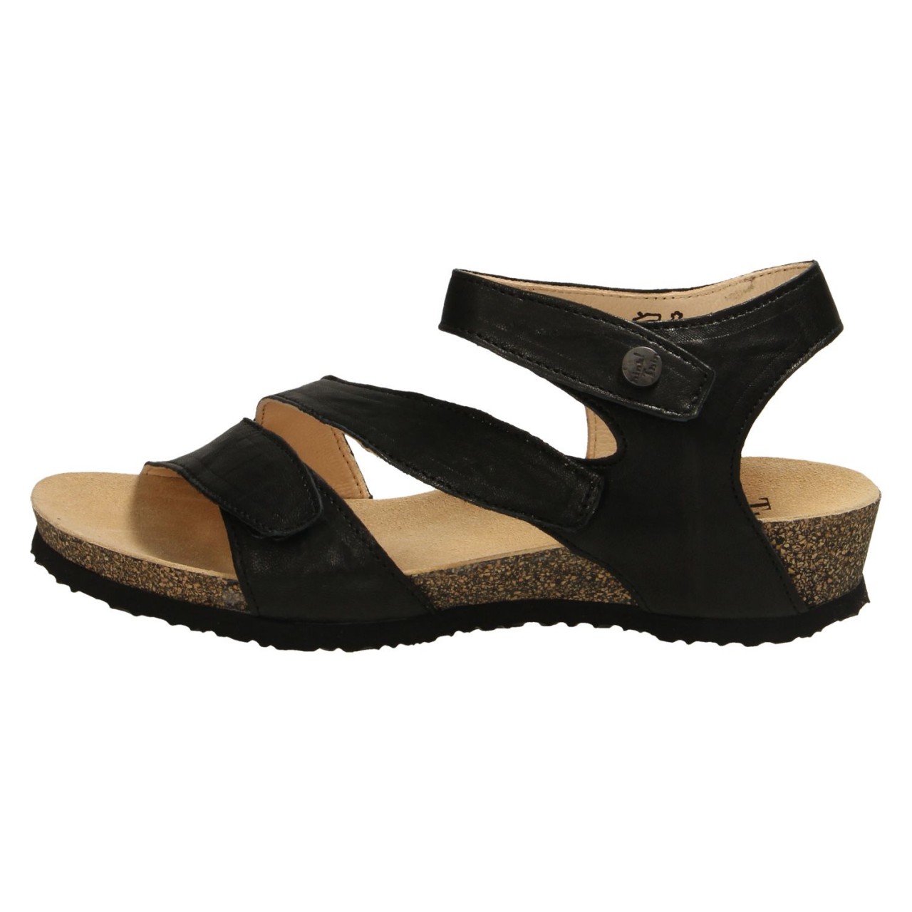 THINK Komfort Sandalen schwarz