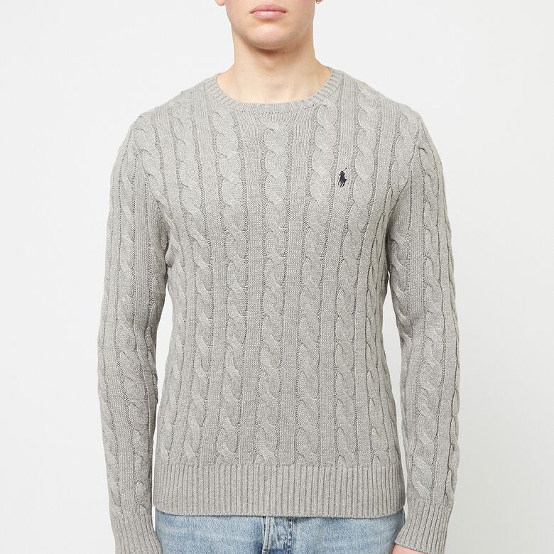 Polo Ralph Lauren Longsleeve Driver Pullover fawn grey heather