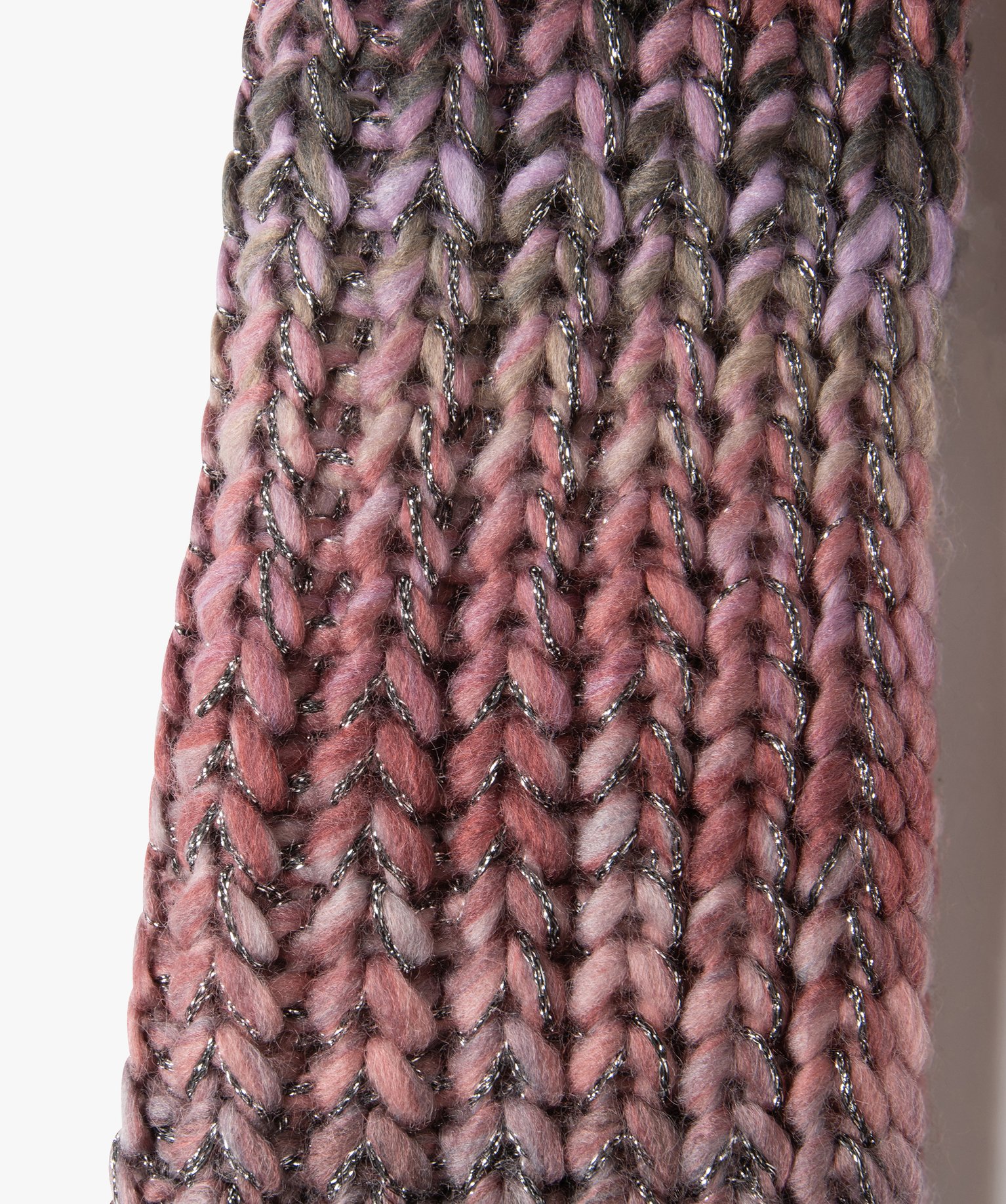 Echarpe femme en maille brillante et multicolore multicolore | GEMO
