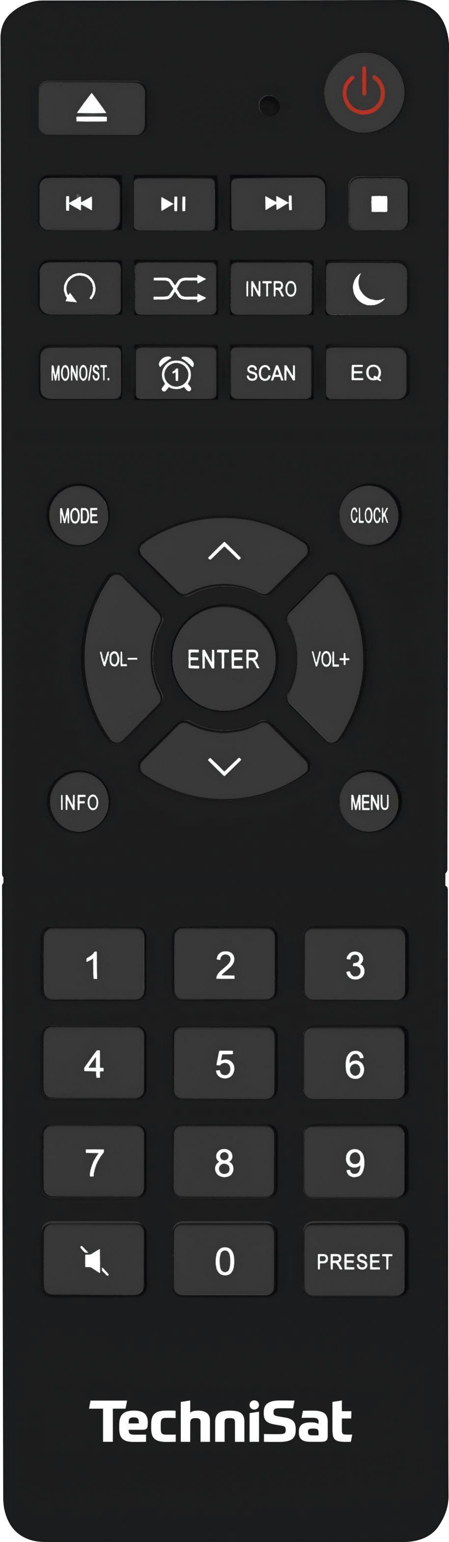 TechniSat DIGITRADIO 370 CD BT Digitalradio (DAB) (Digitalradio (DAB), UKW mit RDS, 10 W)