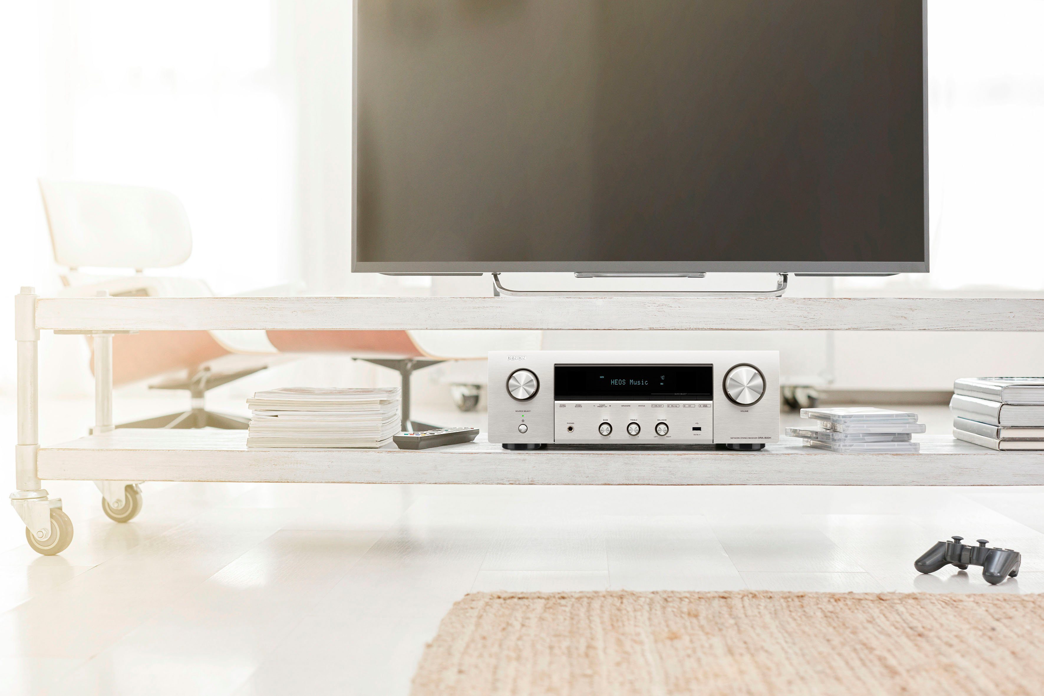 Denon DRA-800H 2 Stereo-Netzwerk-Receiver (Bluetooth, WLAN)