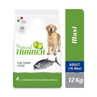 Trainer Dog Natural ADULT MAXI with Fish & Rice