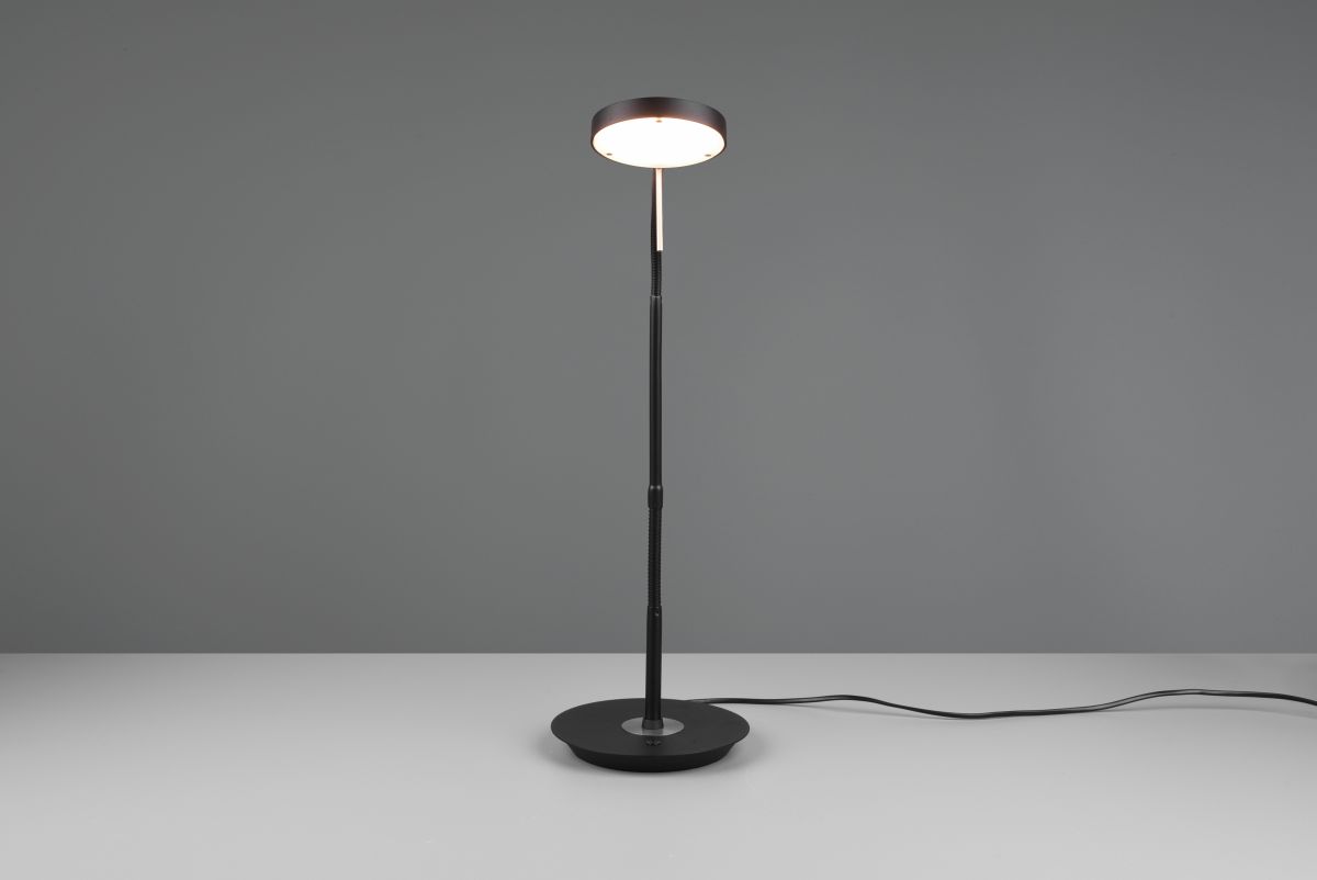 TRIO LED Tischleuchte Monza Schwarz