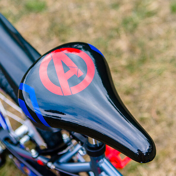 Kinder-Fahrrad Avengers 16 Zoll, grau