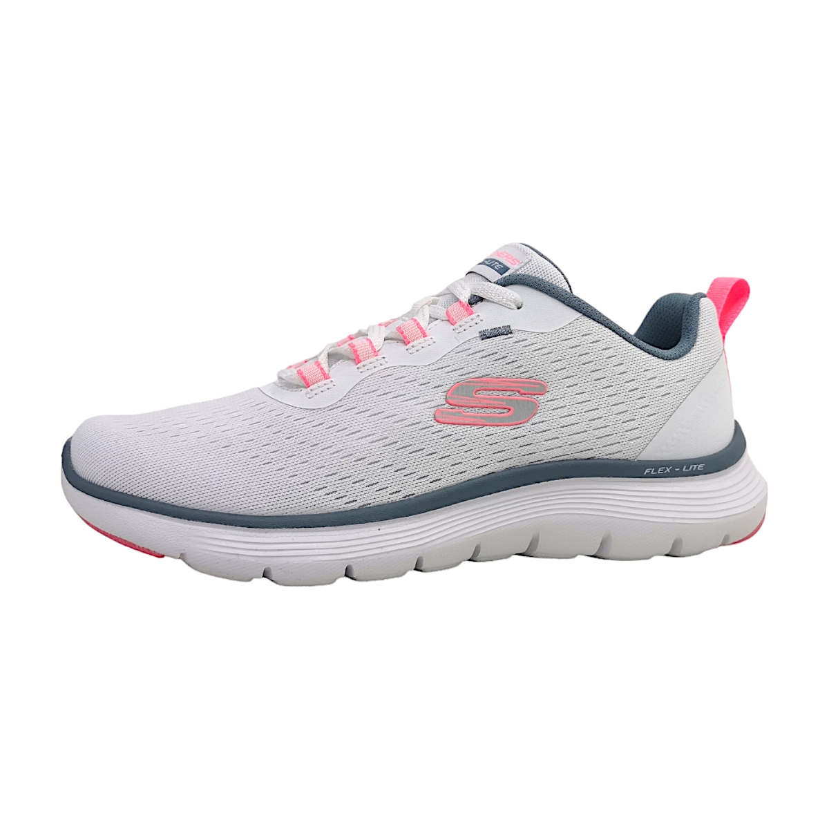 Skechers Flex Appeal 5.0 150201 Weiß WPKB white/ pink/ blue