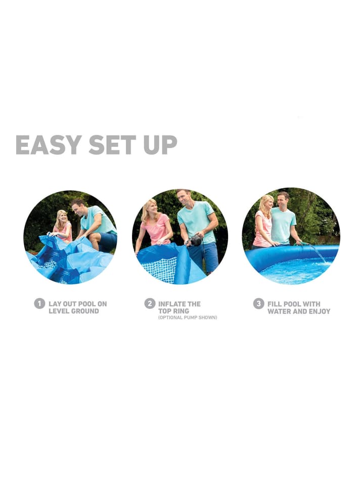 Intex EasySet PoolSet inkl. GS-Pumpe, 305x61cm ab 6 Jahren in blau günstig kaufen onesize