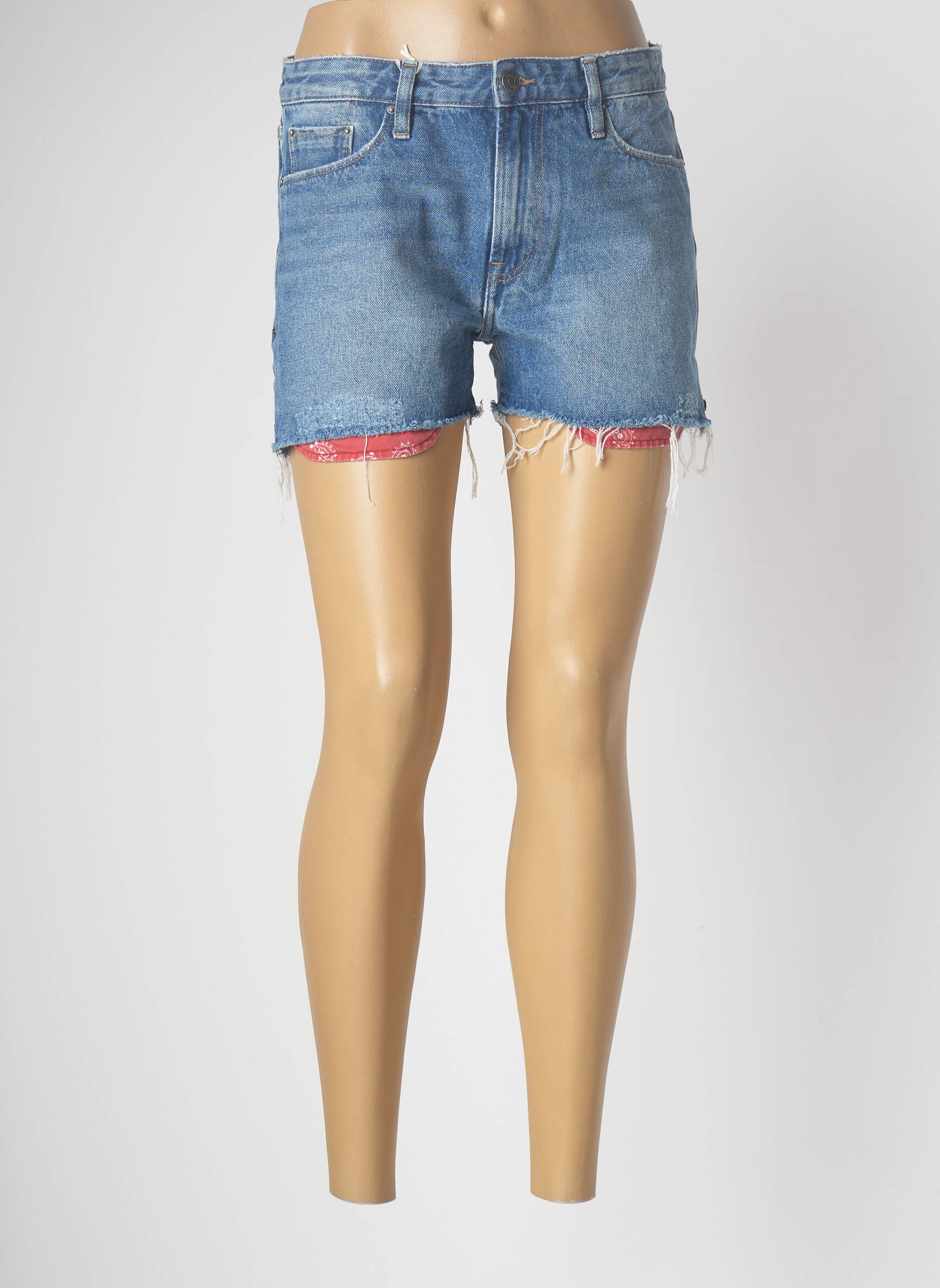 School Rag Shorts 1 Femme couleur bleu