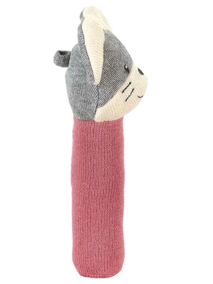 Sterntaler GOTS Strick-Greifling MAUS Mabel in rosa günstig kaufen onesize