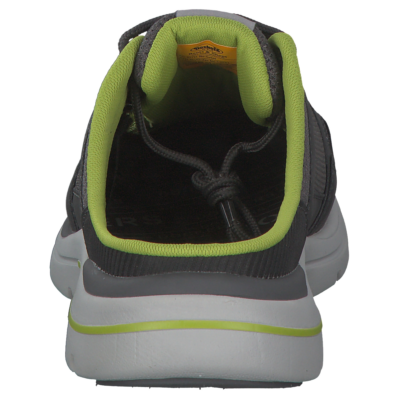 Dockers 46BN002, Slip-On-Sneaker, Herren, Grau (Dunkelgrau)