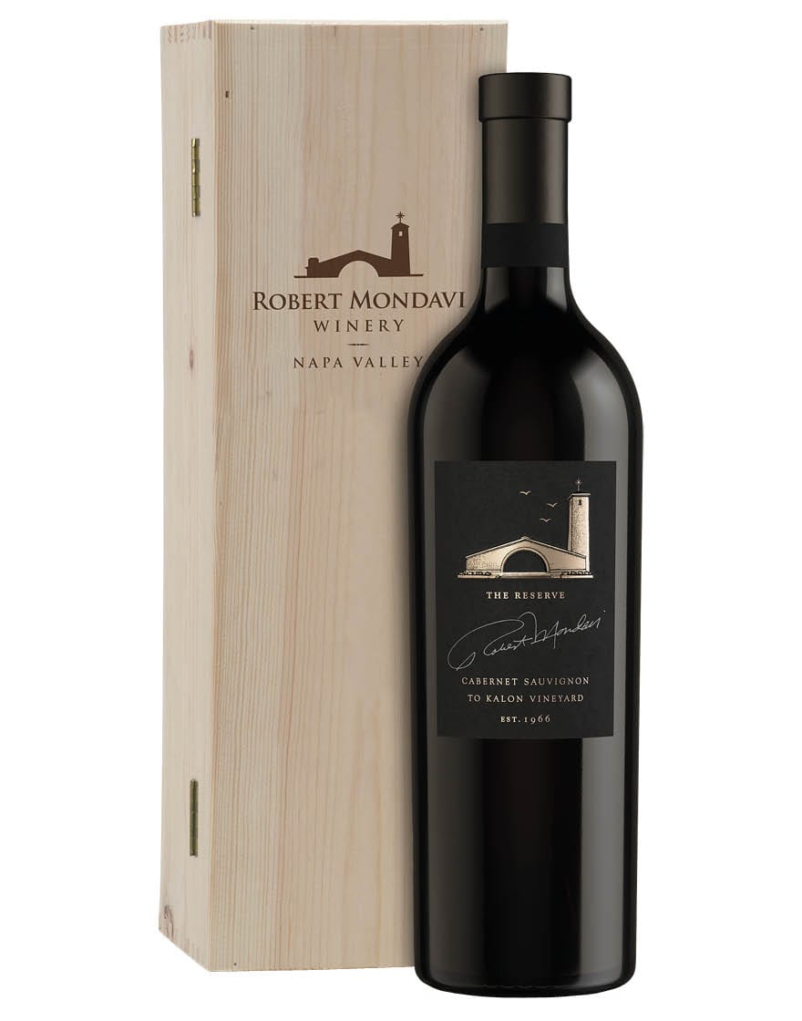 Napa Valley Reserve AVA Cabernet Sauvignon To Kalon 2018 Robert Mondavi Winery 0,75 ℓ, Caisse bois