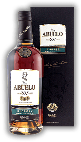 Abuelo XV Anos Oloroso Sherry Cask Finish Abuelo XV Anos Oloroso Sherry Cask Finish  Alter 15 J. - 0,7	 Liter - Vol 40%