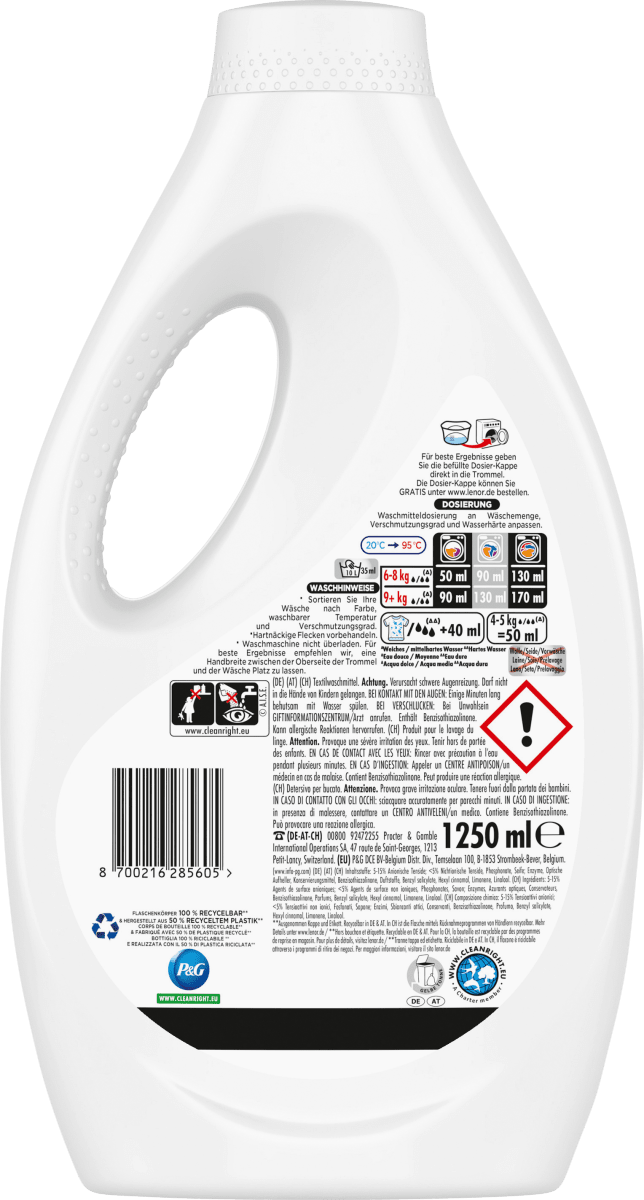 Vollwaschmittel Aprilfrisch flüssig, 1,25 l