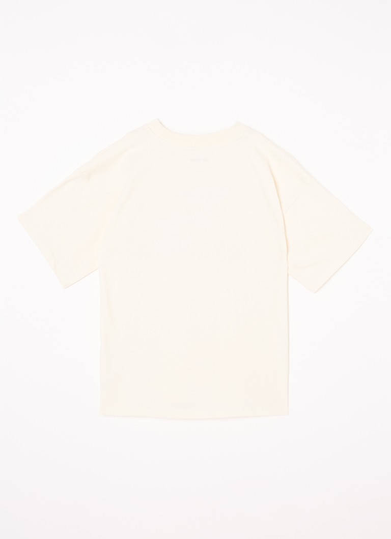 Tricou supradimensionat Mini Rodini Mr Mallorca din bumbac organic