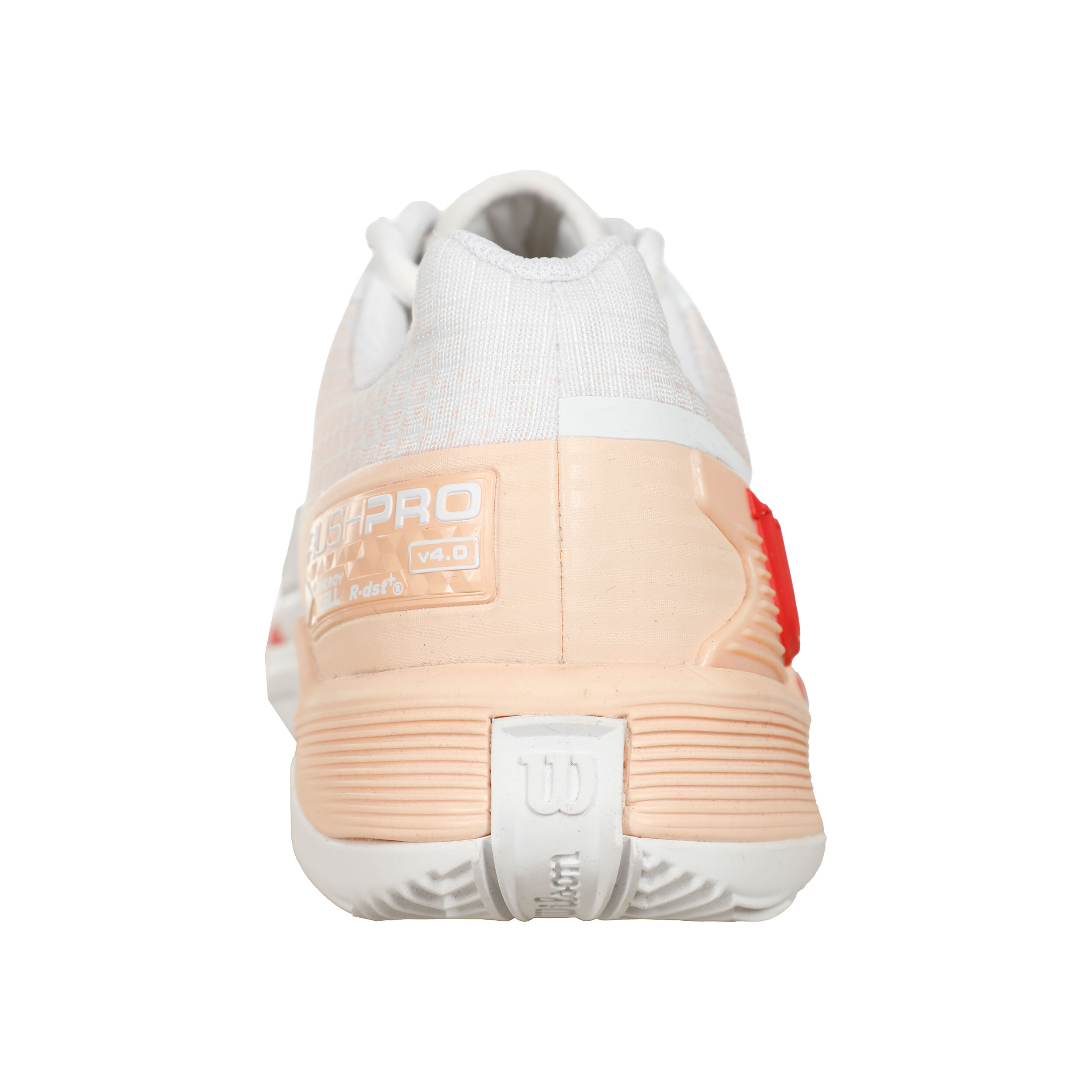 Rush Pro 4.0 CLY Sandplatzschuh Damen - Weiß, Apricot