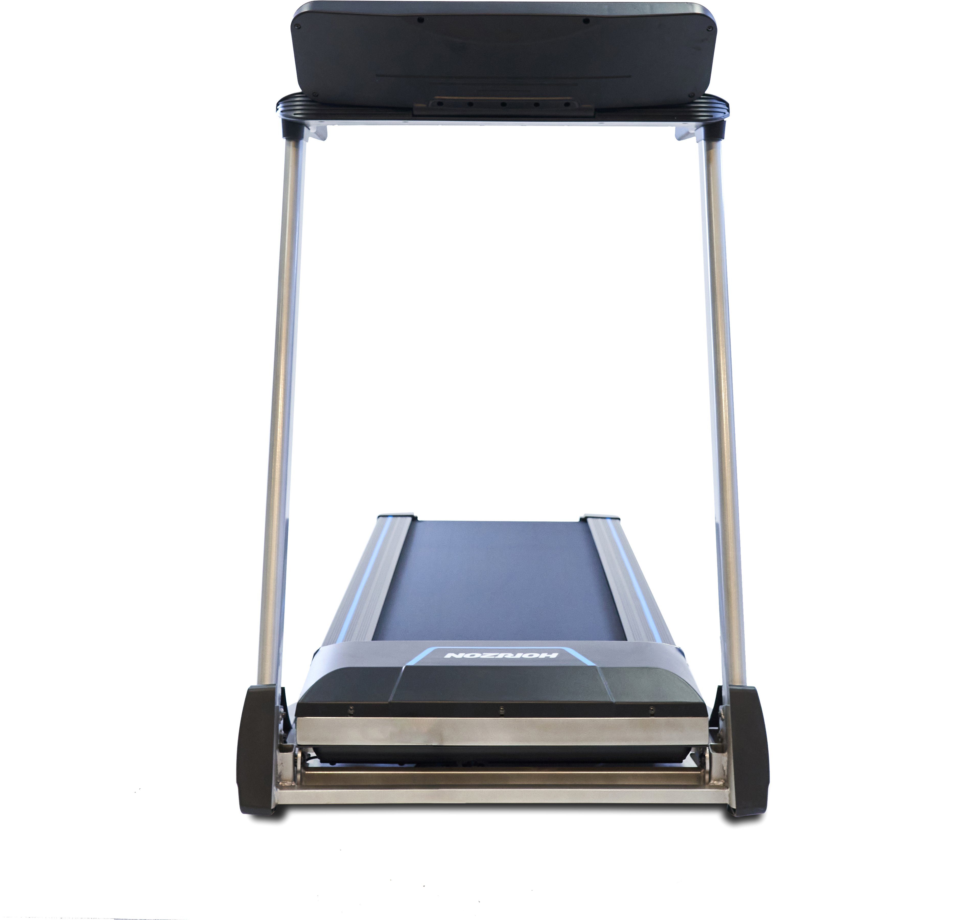 Horizon Fitness Laufband T-R01, Lieferung im aufgebauten Zustand;Direktwahltasten;Featherlight Folding