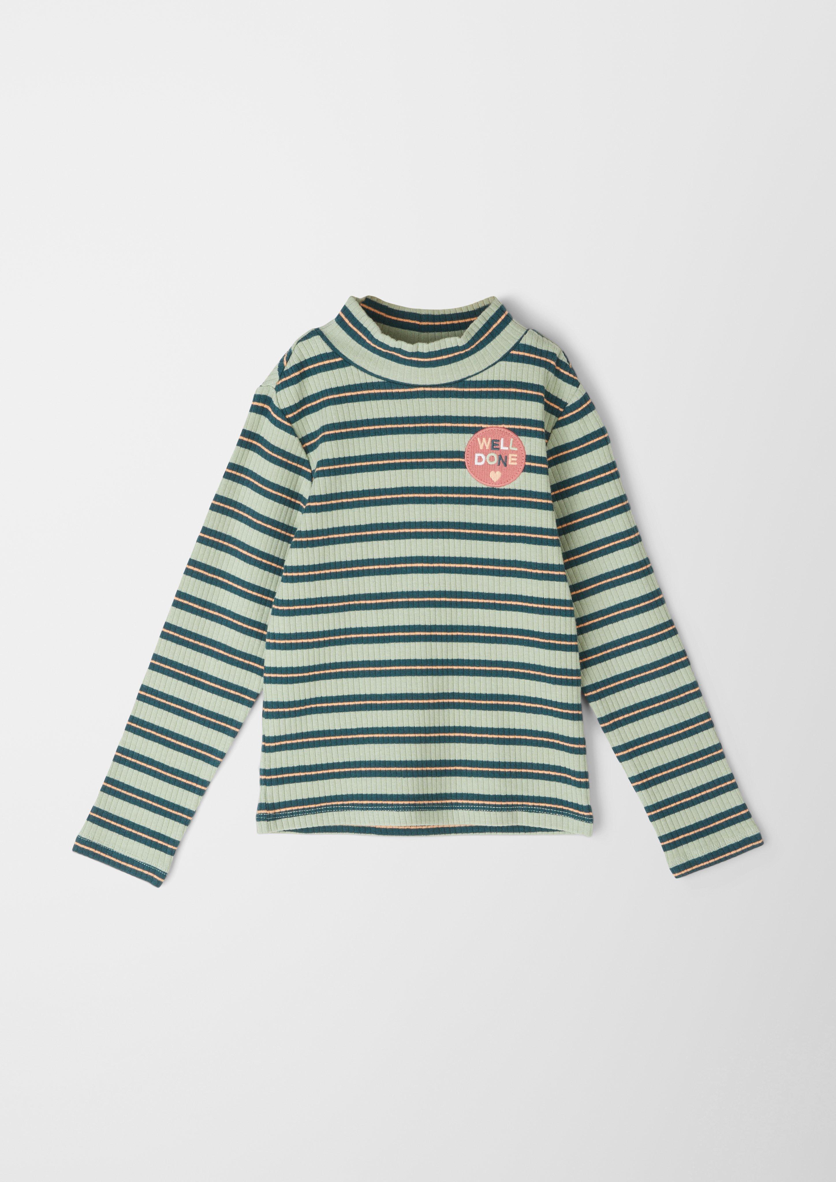 Langarmshirt mit Ringelmuster  2119715-73G2