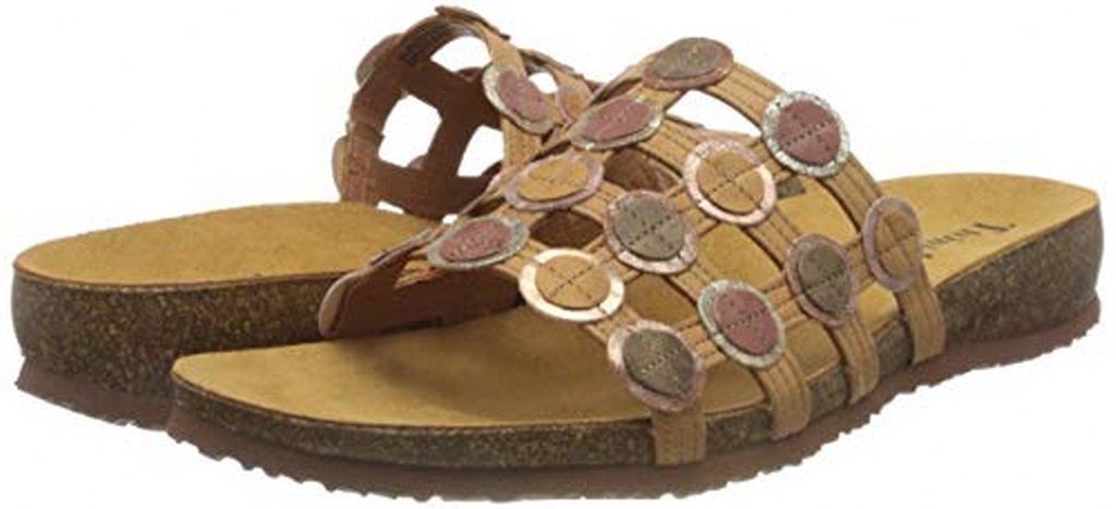 THINK Klassische Sandalen bunt Julia TAN/KOMBI