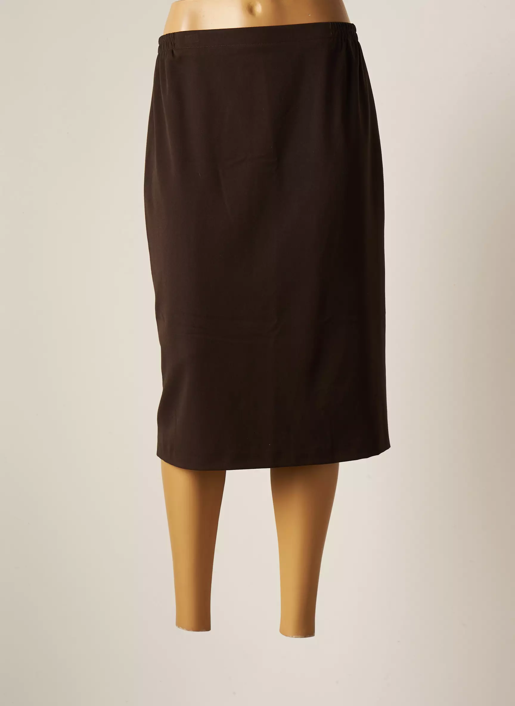 Impulsion Jupes Mi Longues Femme couleur marron
