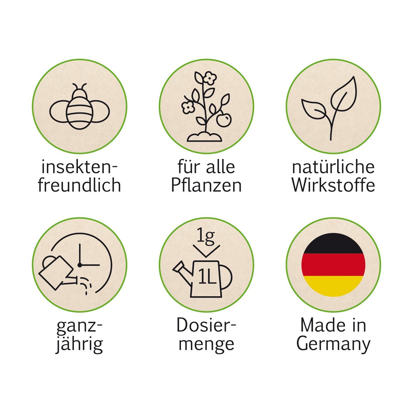Lucky Plant Pflanzgranulat Pflanzenstärkung Pulver 400g weiß inkl. Messlöffel + in Blechdose, Zier- und Topfpflanzen, Sträucher, Rasen, Obst und Gemüse