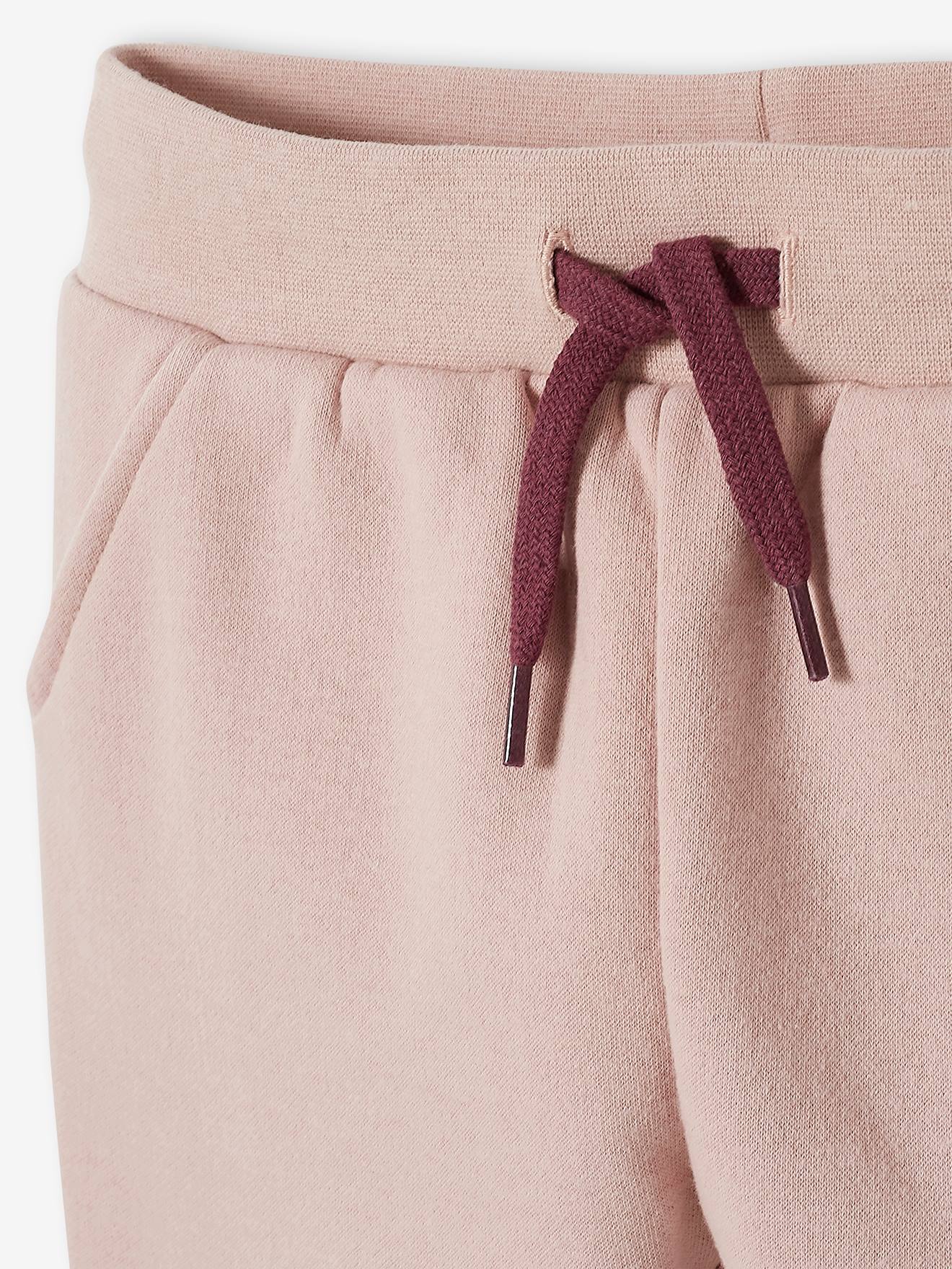 Vertbaudet Mädchen Sport-Set: Sweatshirt & Jogginghose - grau/rosa