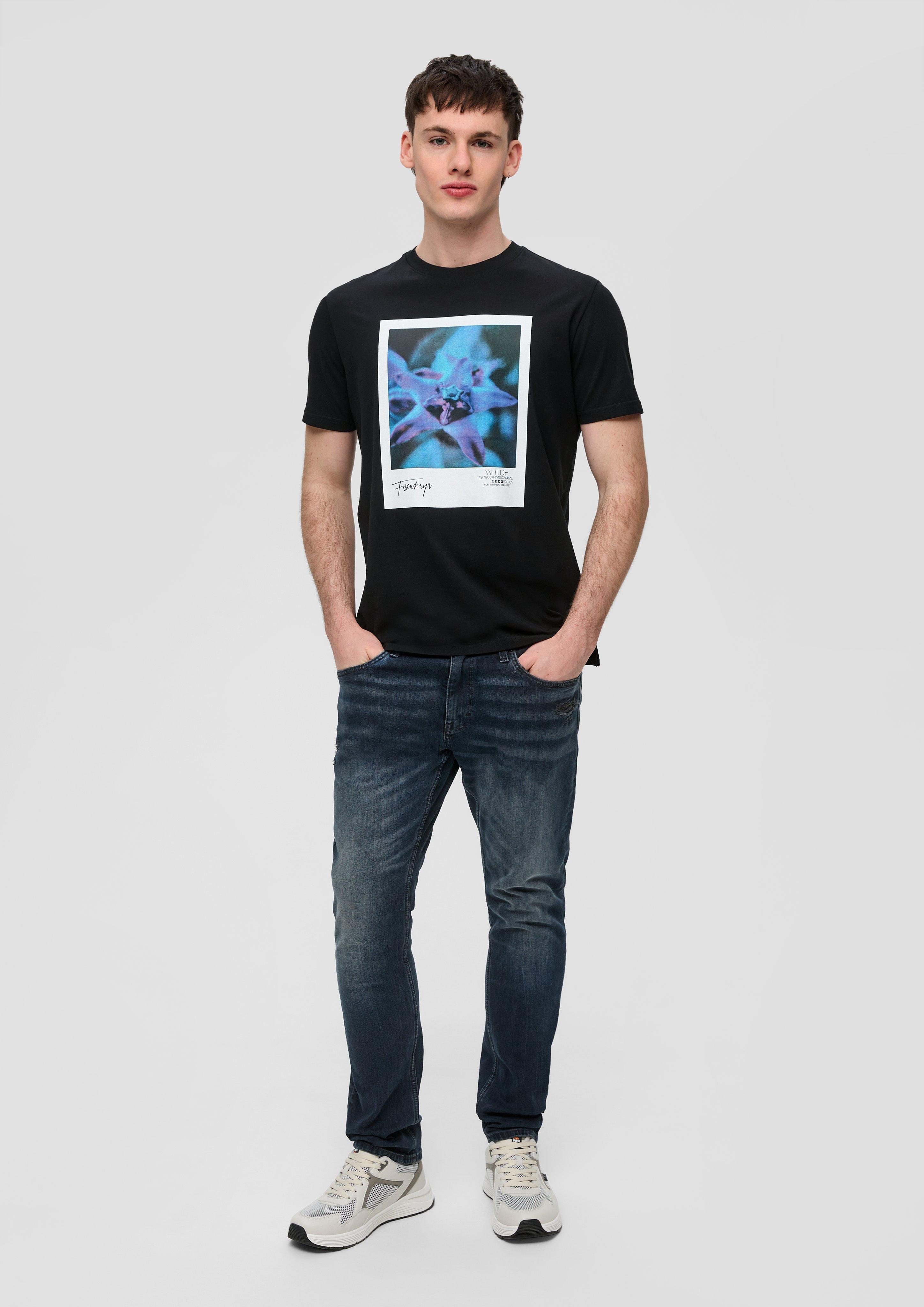 T-Shirt mit Frontprint  2143192-99D0