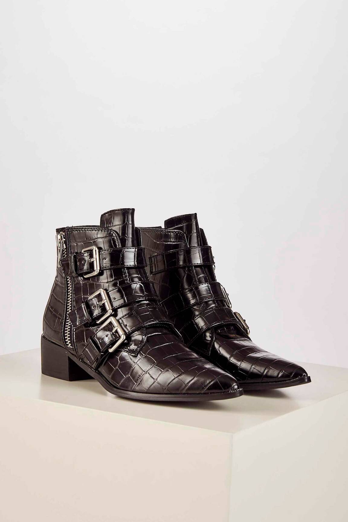 La Strada Bottines Femme couleur noir